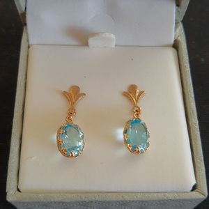 December Birthstone Earrings